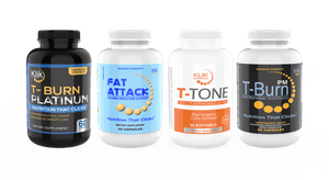 T Burn Platinum Fat Attack T Tone T Burn PM - 1 Month Supply - Klik Nutrition
